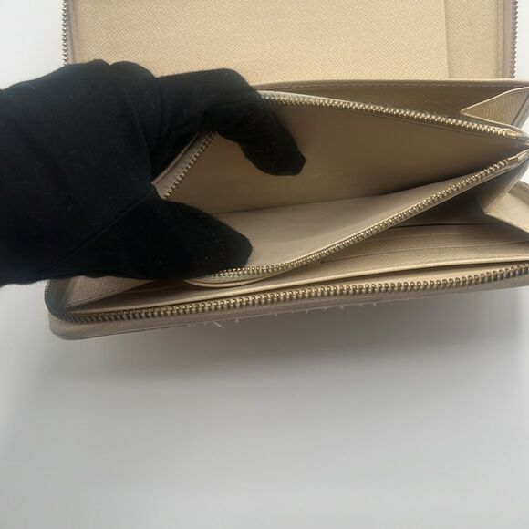 LOUIS VUITTON VINTAGE DAMIER AZUR ZIPPY LONG WALLET ORGANIZER - Picture 11 of 15